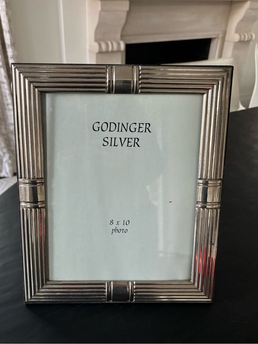 Godinger Silver Photo Picture Frame 8x10 or 5x7 with Mat Vintage Style - Picture 4 of 7